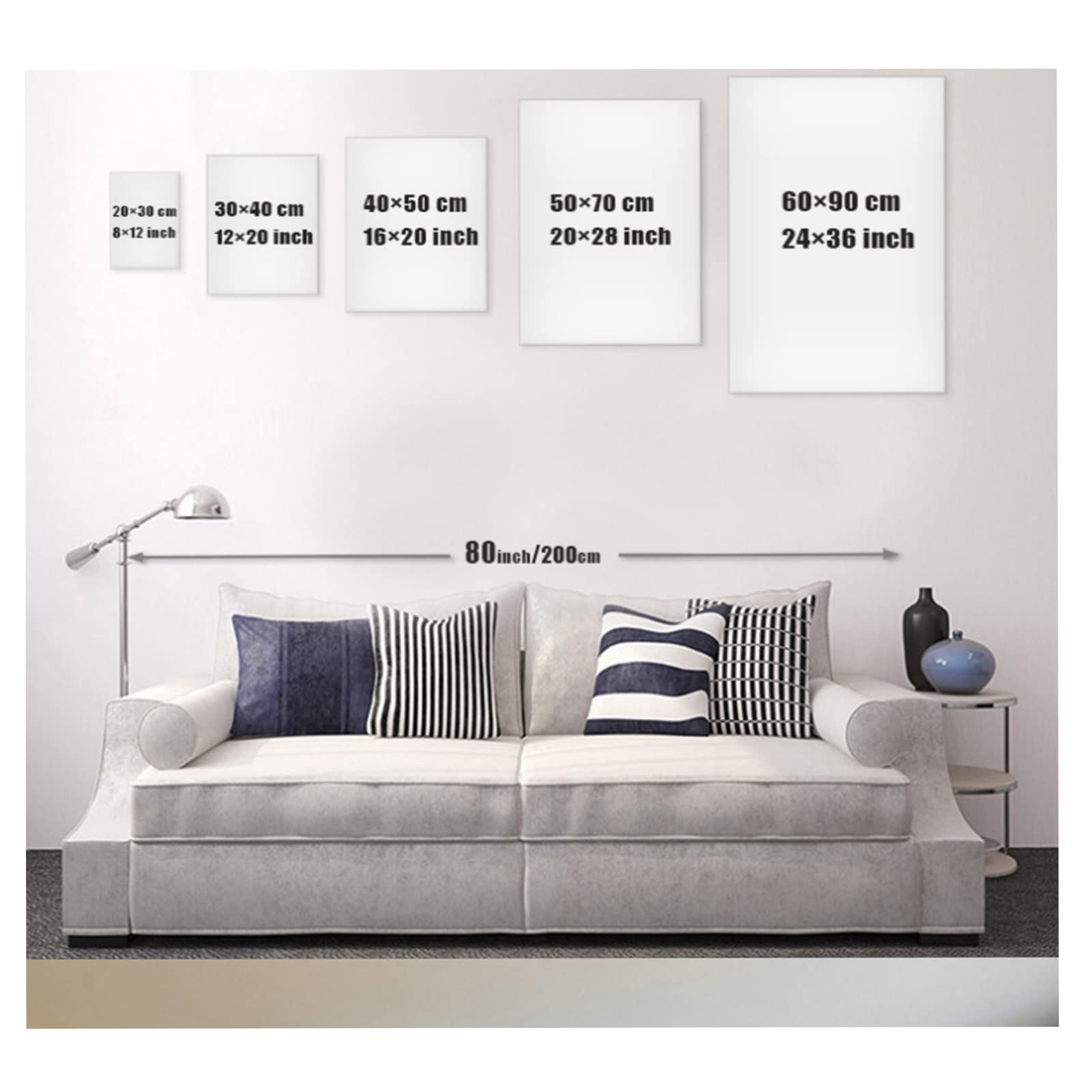 Immagine per Parete Beige Oro Nero 3 Pezzi Moderna Immagine su Tela Non Incorniciata per Camera da Letto, Corridoio, Soggiorno, Moderna Astratto Beige Geometrico Immagine su Tela, Senza Cornice