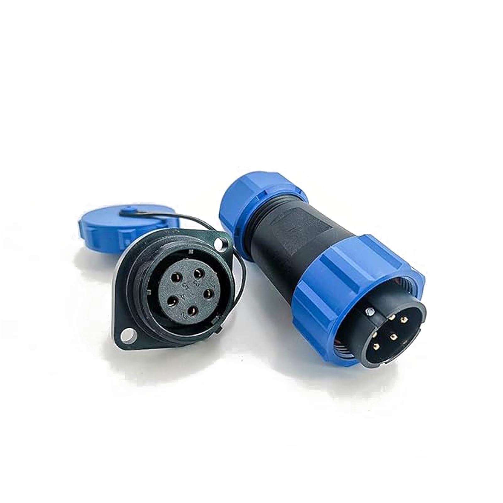 Elecbee Connettore Aeronautica SP21, IP68 Impermeabile Spina - Foto 4