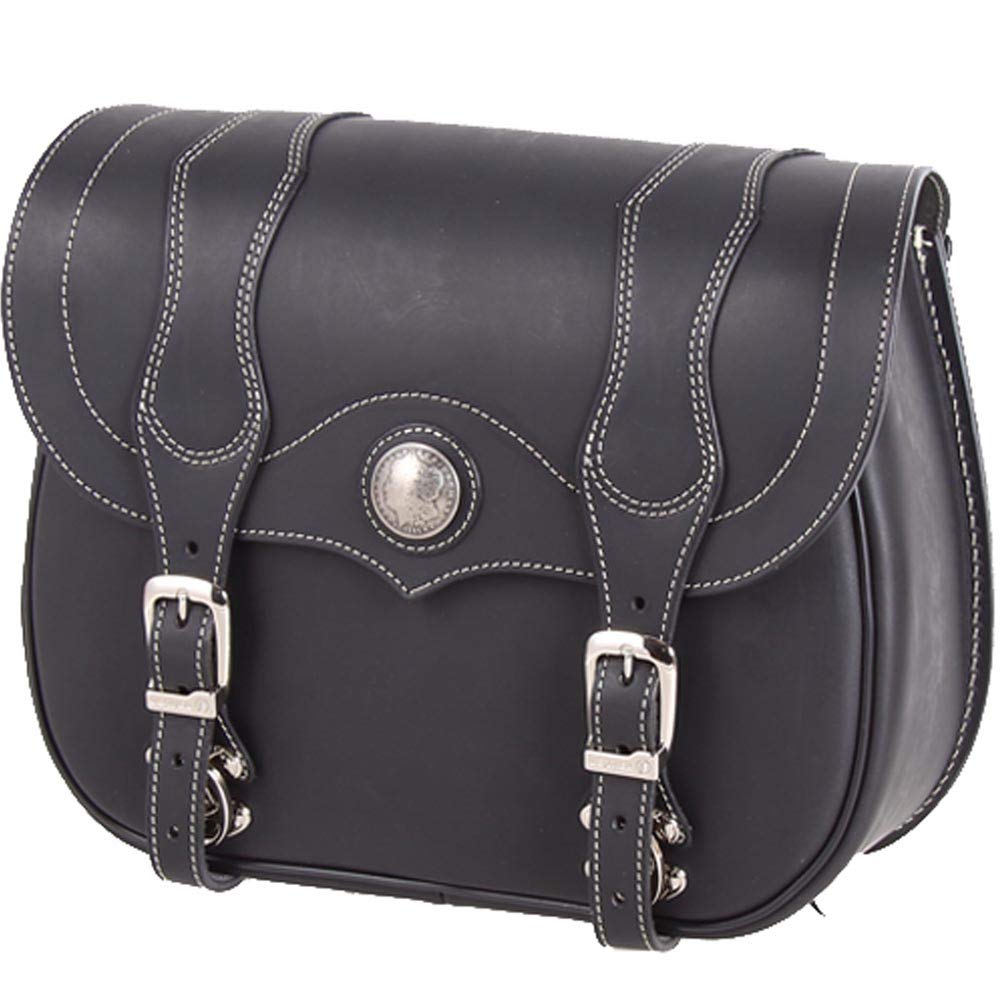 Amazon | DEGNER(デグナー) サドルバッグ レザー 4mm厚 30x37x14cm