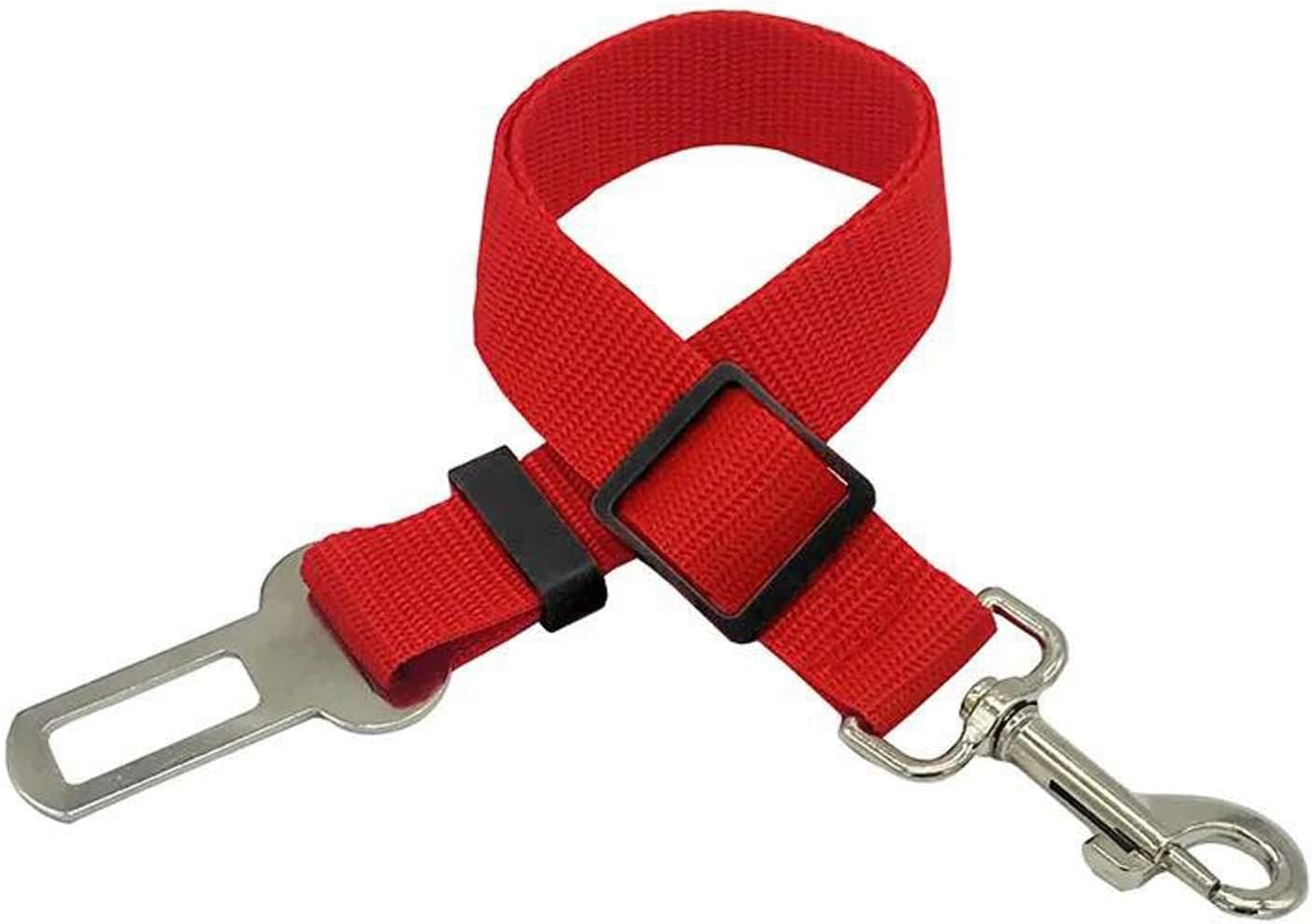 Adjustable Pet Cat Dog Car Seat Belt Pet Seat Vehicle Dog Harness Lead Clip Safety Lever Traction
