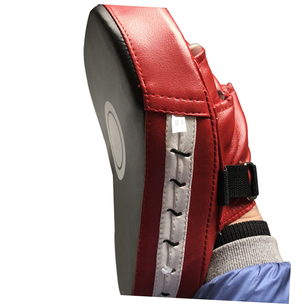 Mikikit 2pcs Boxing Pad Punching Mitts Thai Gloves for Fitness Training Comfortable Wrist Support Cover