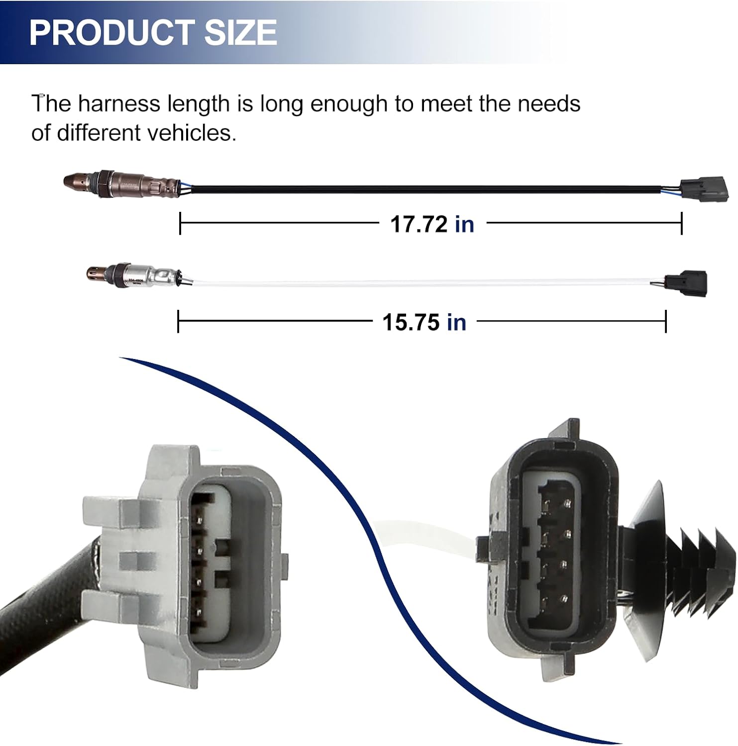 O2 Oxygen Sensor Upstream Downstream for Nissan Rogue 2.5L L4 2014-2019, Replace 234-9149 234-4906 2Pcs