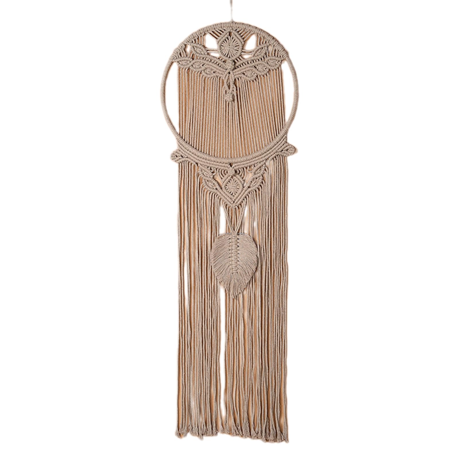 YWLUUOO Wall Hanging Tapestry Tree Dream Catcher Wall Decor Woven Knitted Tapestries Home Hanging Dream Catcher