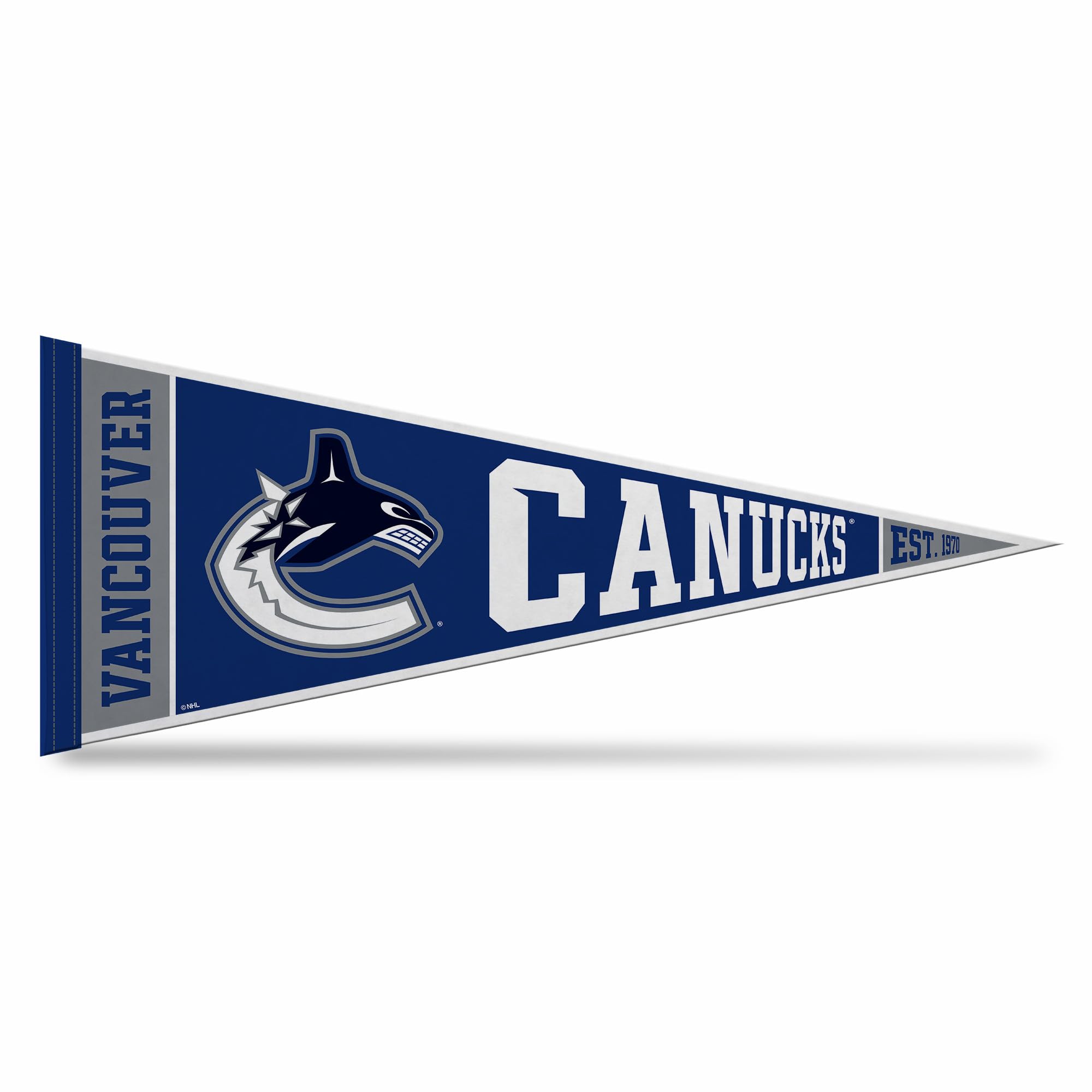 Rico Industries NHL Hockey 12" x 30" Felt Wall Décor Pennant - Great for Home/Bed Room/Man Cave Décor