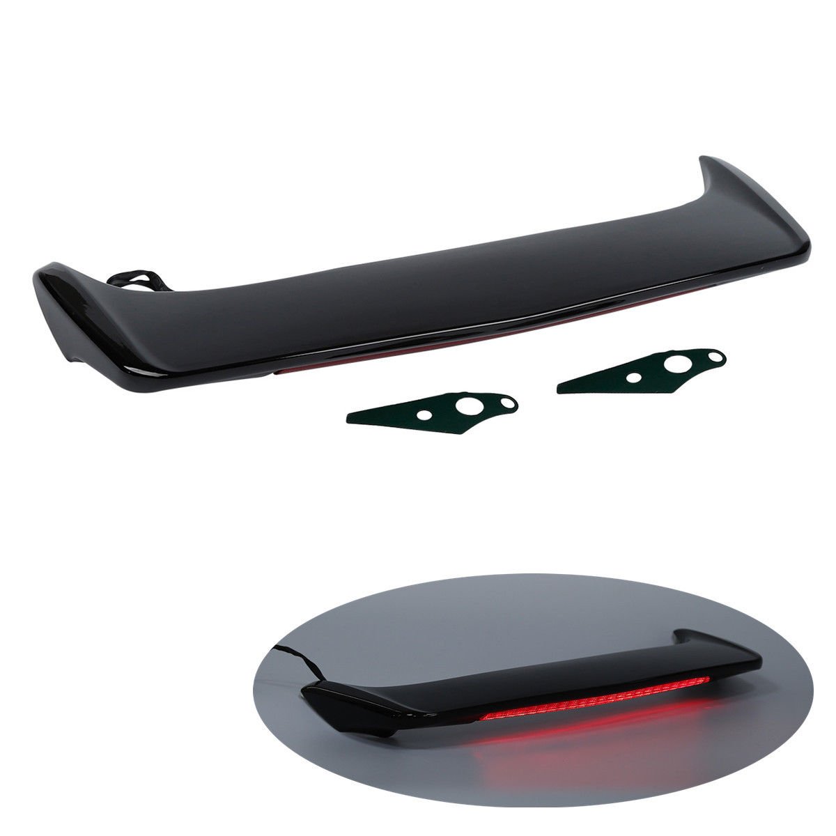 TCMT Trunk Spoiler w/Red LED Brake Light Fit Honda Goldwing GL1800 GL 1800 2001-2017