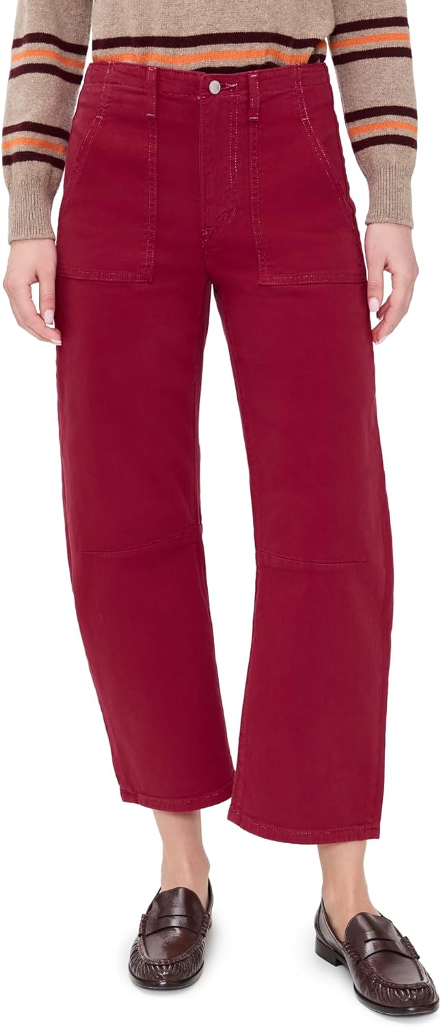 Women's Utility Soft Barrel Mid Rise Jeans