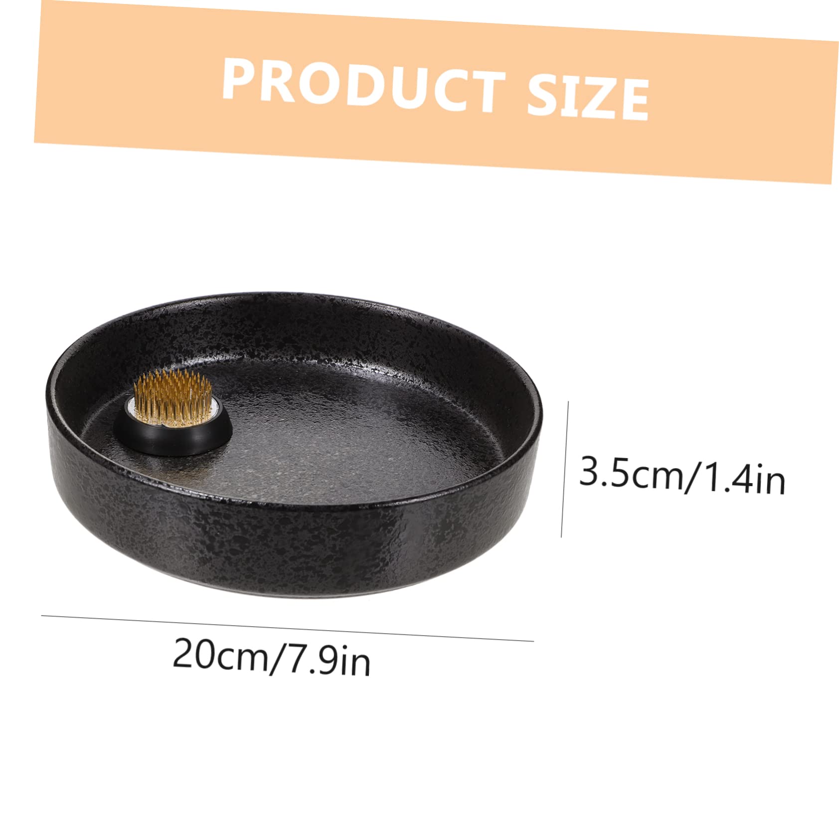 Happyyami Flower Arranger Tool 1 Set Flower Frog Vase with Floral Fixation Holder for Arrangements