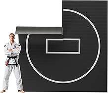 Wrestling Mat for Home - Durable BJJ Jiu Jitsu Mats, Flexi Roll Design Judo Mat for MMA, Grappling, Martial Arts & Boxing