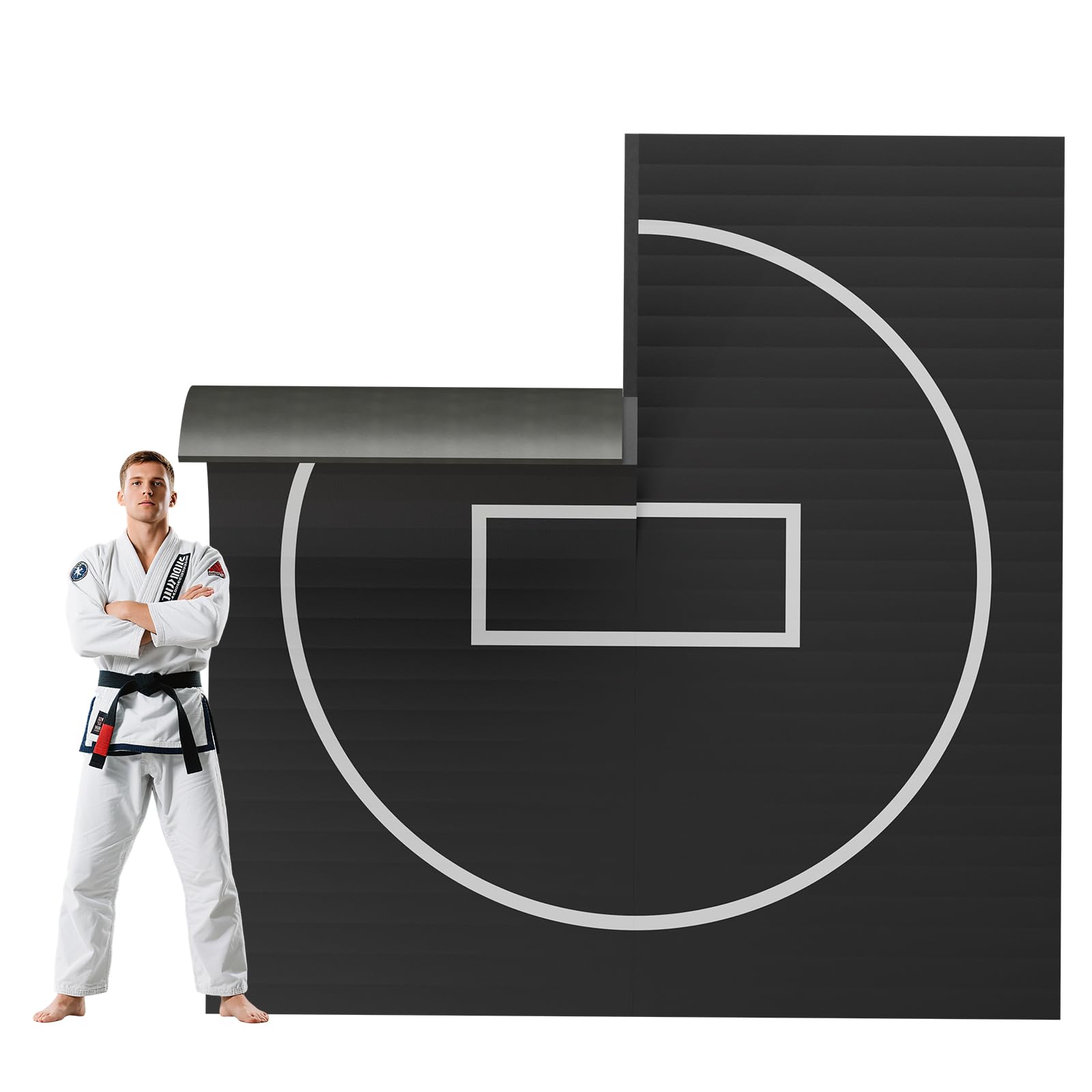 5x10 10x10 8x8 Wrestling Mat for Home - Durable BJJ Jiu Jitsu Mats In Home Wrestling Mats Wrestling