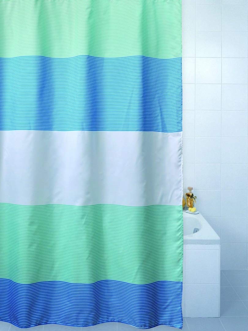 Blue Canyon Blue Horizon Polyester Shower Curtain
