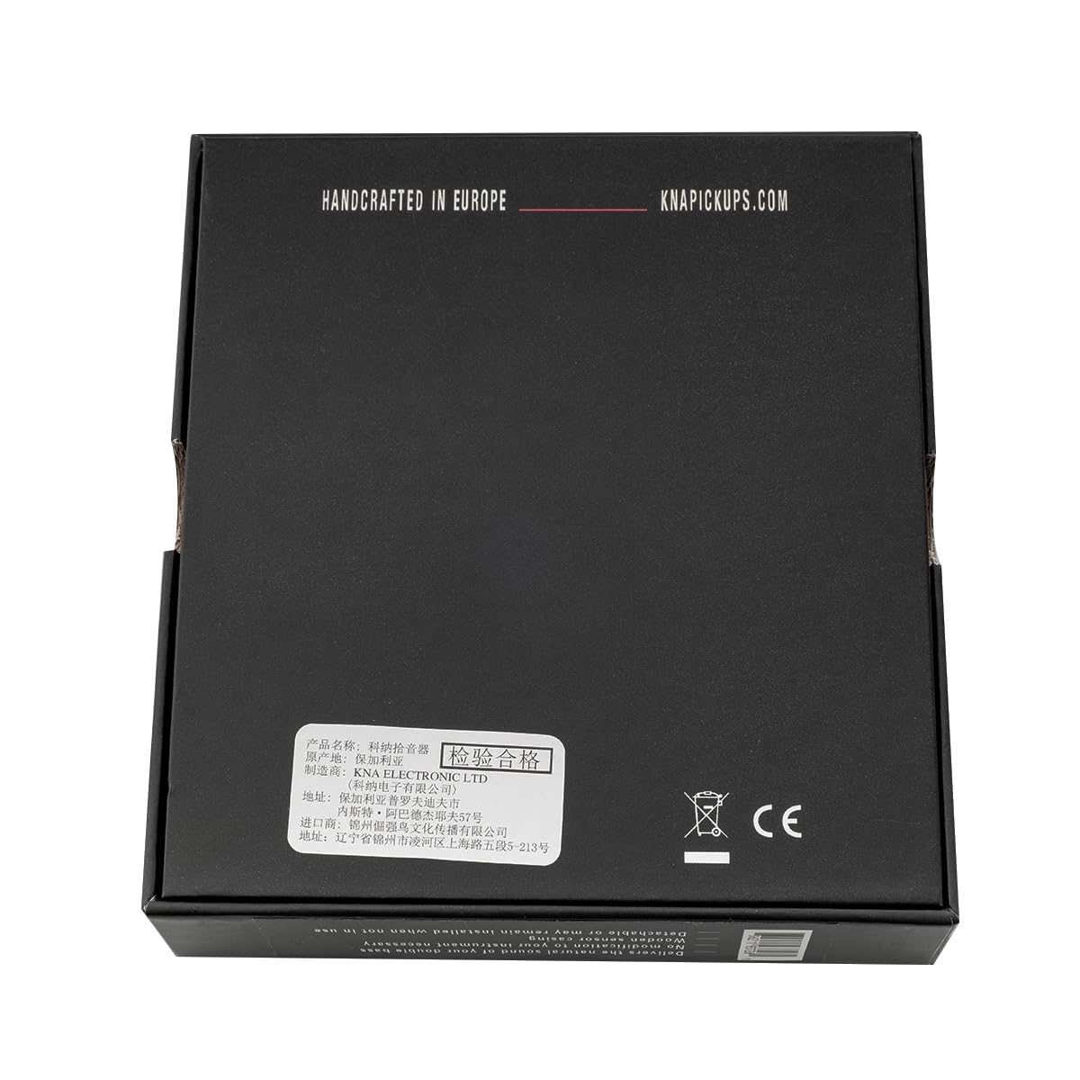 KNA DB-1 Portátil Pastilla Piezo Pickup para Contrabajo