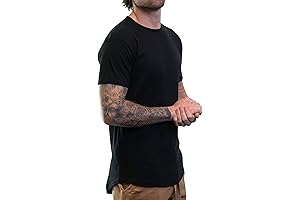 Hipster Hip Hop Elongated Mens Drop Cut Shirt, for the Ultimate Fashion Statement