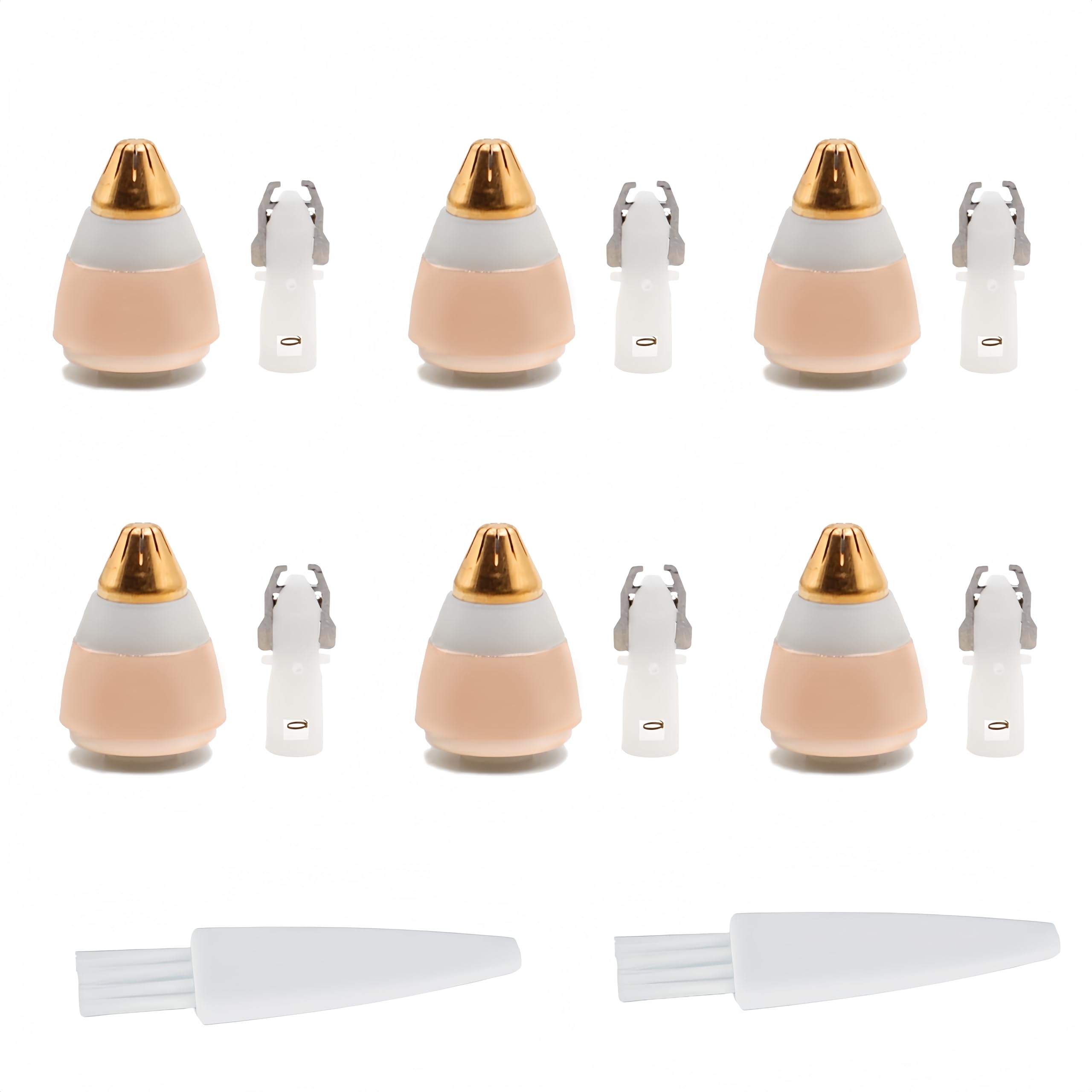 Eyebrow Hair Remover replacement heads for Finishing Touch Flawless Brows Eyebrow Hair Remover,Painless Blades with Cleaning Brush - As Seen on TV (flawless eyebrow replacement heads, 6 pack) 6 pack flawless eyebrow replacement heads