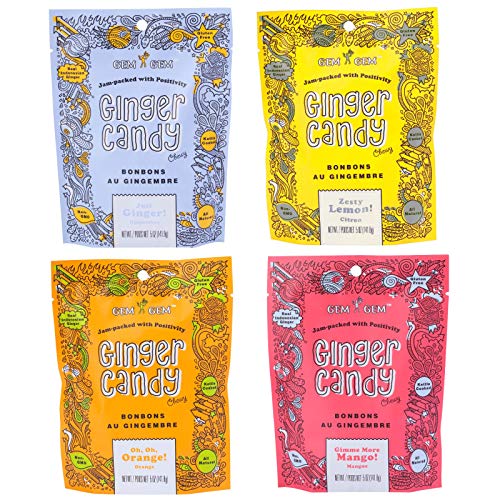 Gem Gem Ginger Candy Assorted Chews