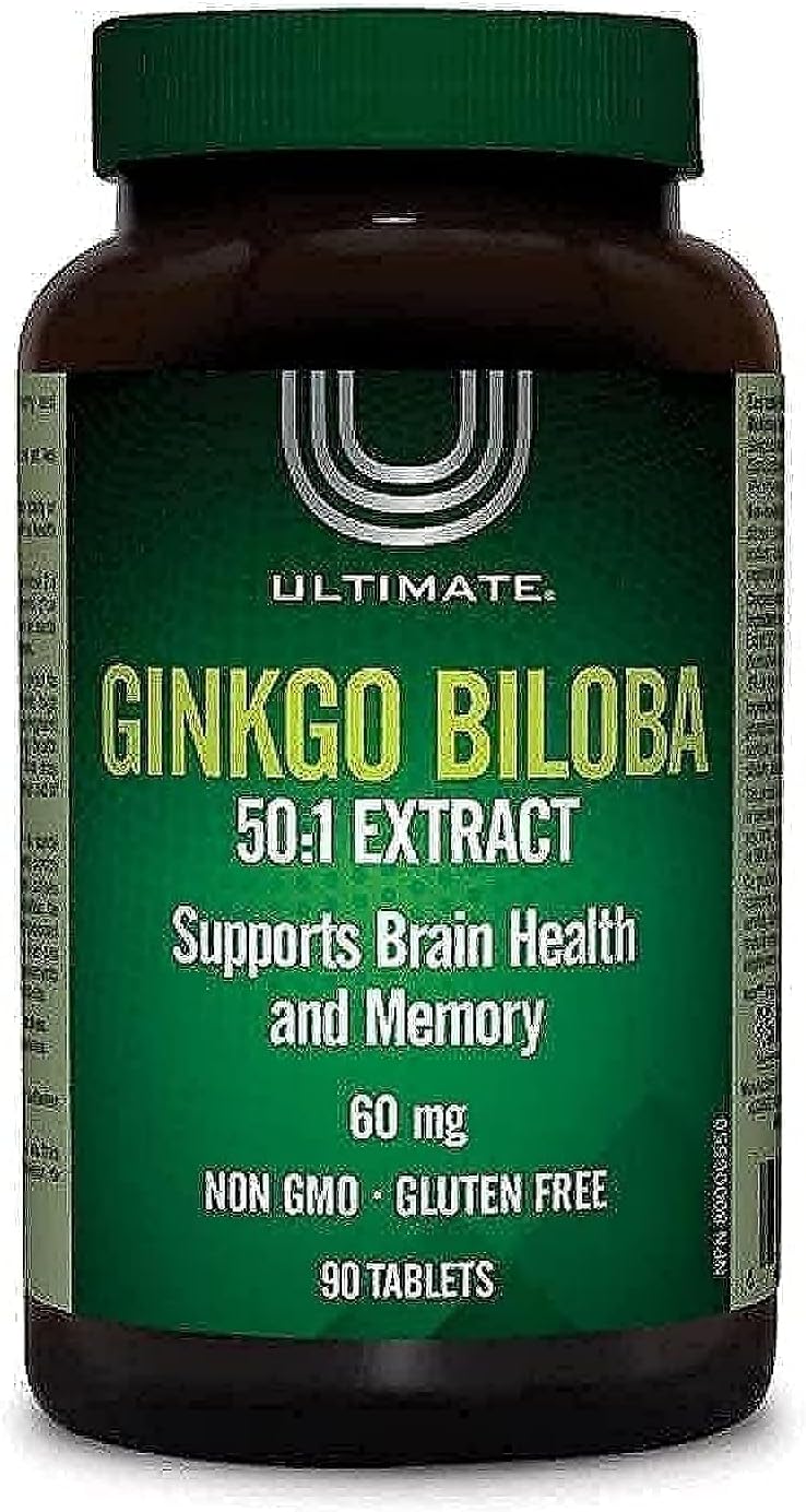 ULTIMATE GINKGO BILOBA 60MG 90's TABS