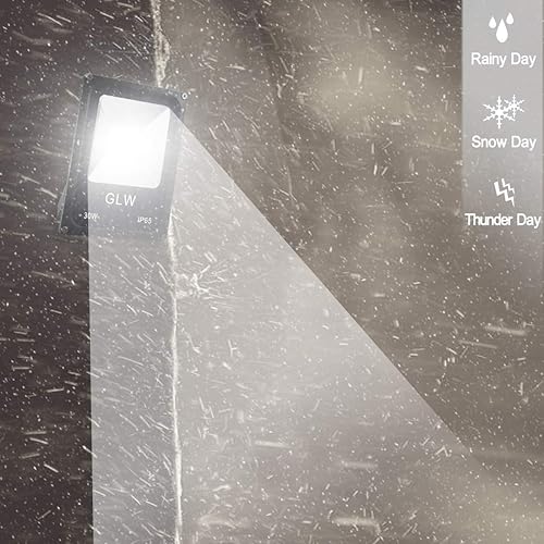 Miniatura 2 de GLW Luz de inundación LED de 12 V  60 V 30 W para exteriores, impermeable, IP65, súper brillante, luz LED de trabajo de ahorro de energía, 6000 K,