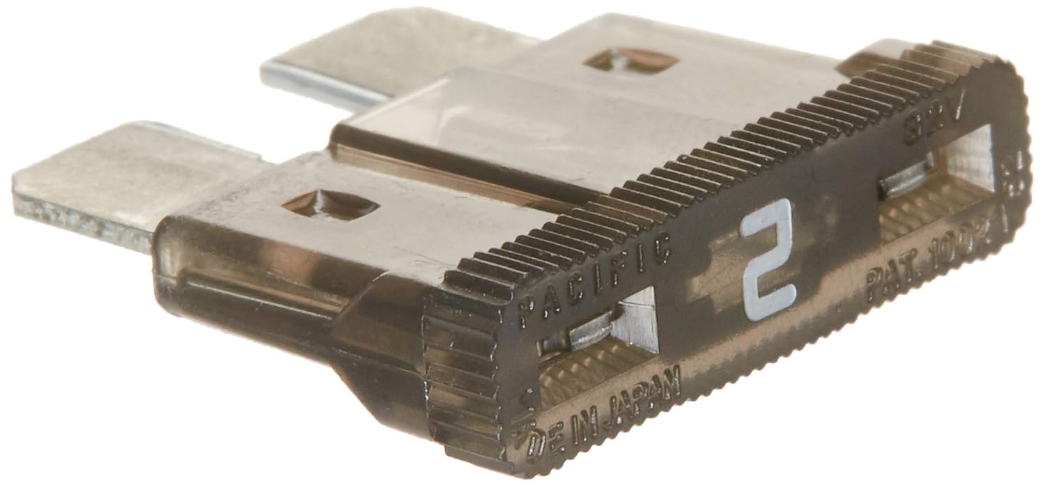 Bussmann BP/ATC-2-RP ATC Automotive Blade Fuse (2 Amp (Card)), 25 Pack