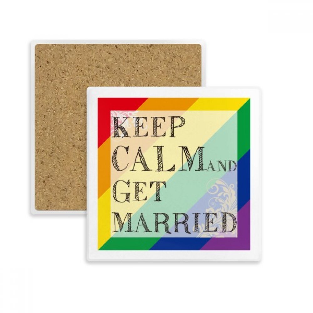 Porte-Pierre pour Le Cadeau Absorbent LGBT Coaster contre les Taches