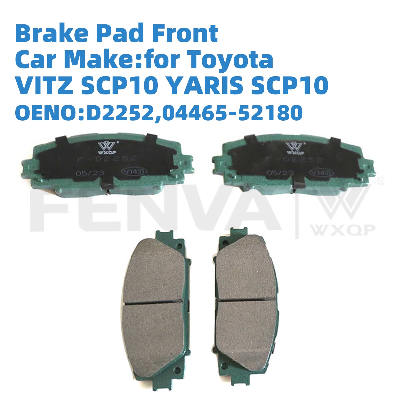 Amazon.com: WXQP Car Brake Pads Front for TOYOTA CHASER D2252