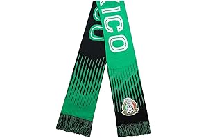 FMF Mexico National Football Team Logo Dash Team Scarf, Green