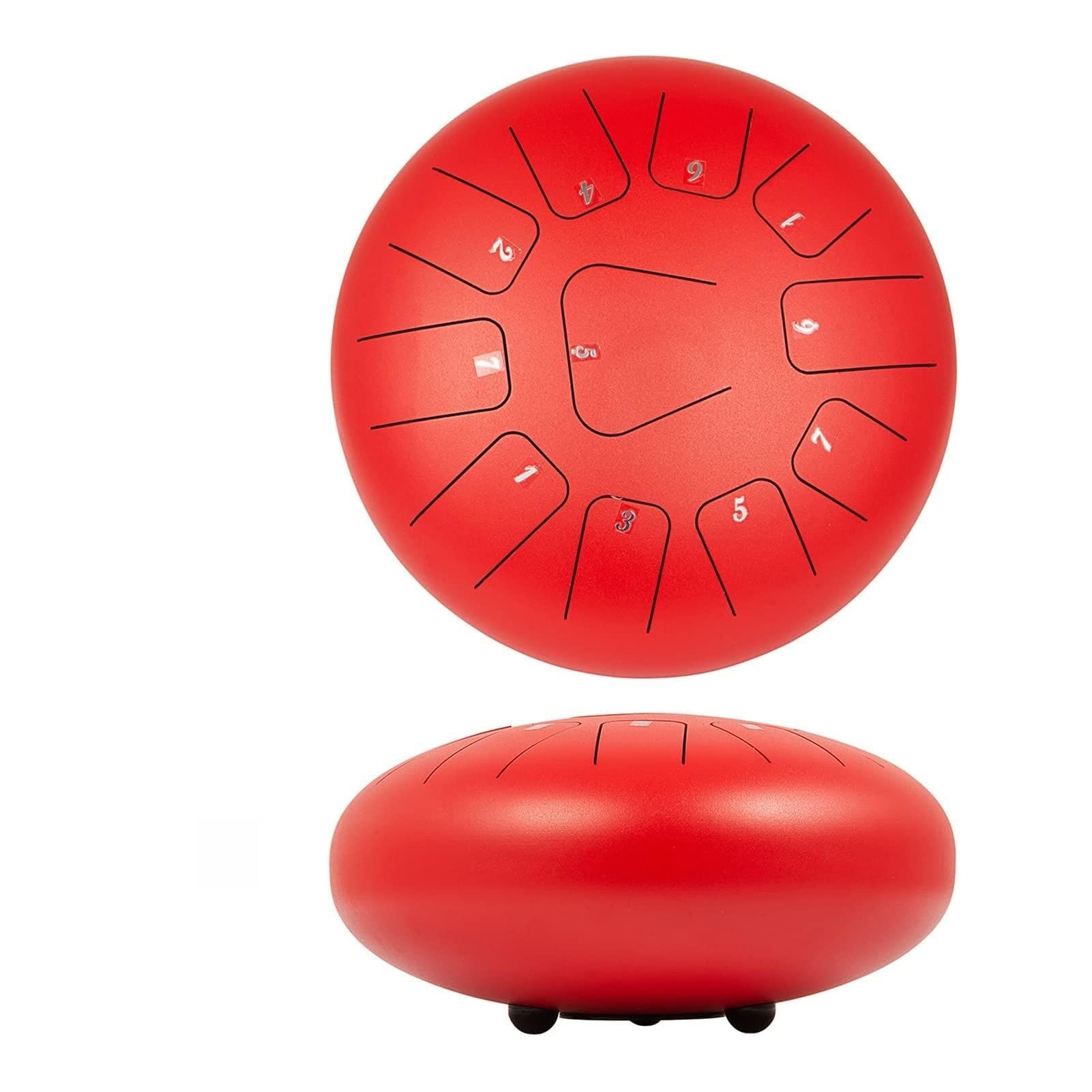 12 -calowy stalowy bęben z językiem w c -moll 11 nut 30 cm ręczny zbiornik bębnowy z torbą podróżną instrumenty perkusyjne bęben ręczny Do użytku dla początkujących DIY(Blue 0.5mm)