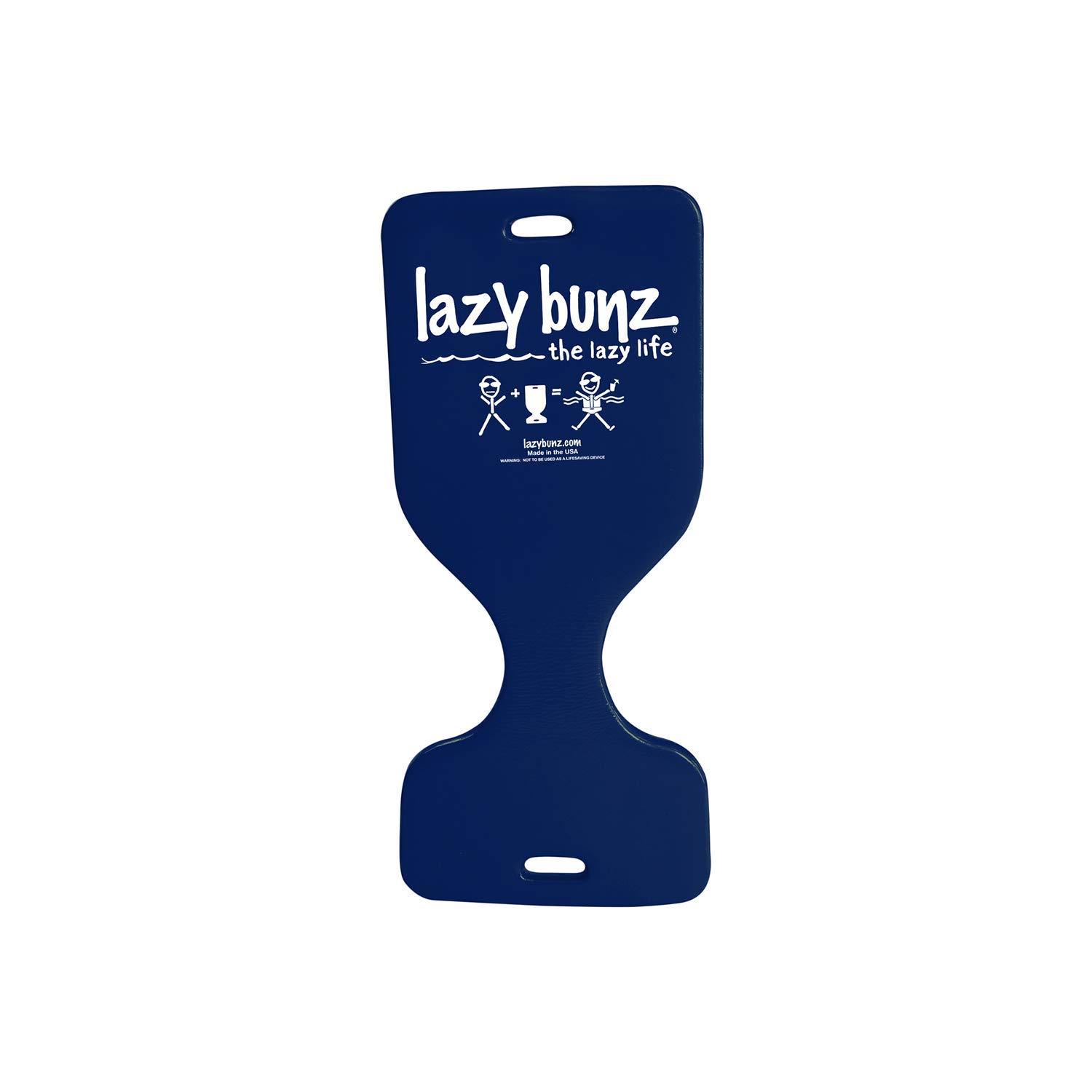 TRC Recreation 8602125 Lazy Bunz 35 Inch Long Adult and Child Reliable Comfortable Saddle Foam Water Resistant Floating Seat and Lounger