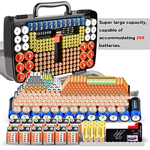 Aptbyte BAOR-BOX-BUT1 Battery Organizer Storage Holder Box Case thumb #3