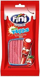 Bala Fini Tubes Morango 80g