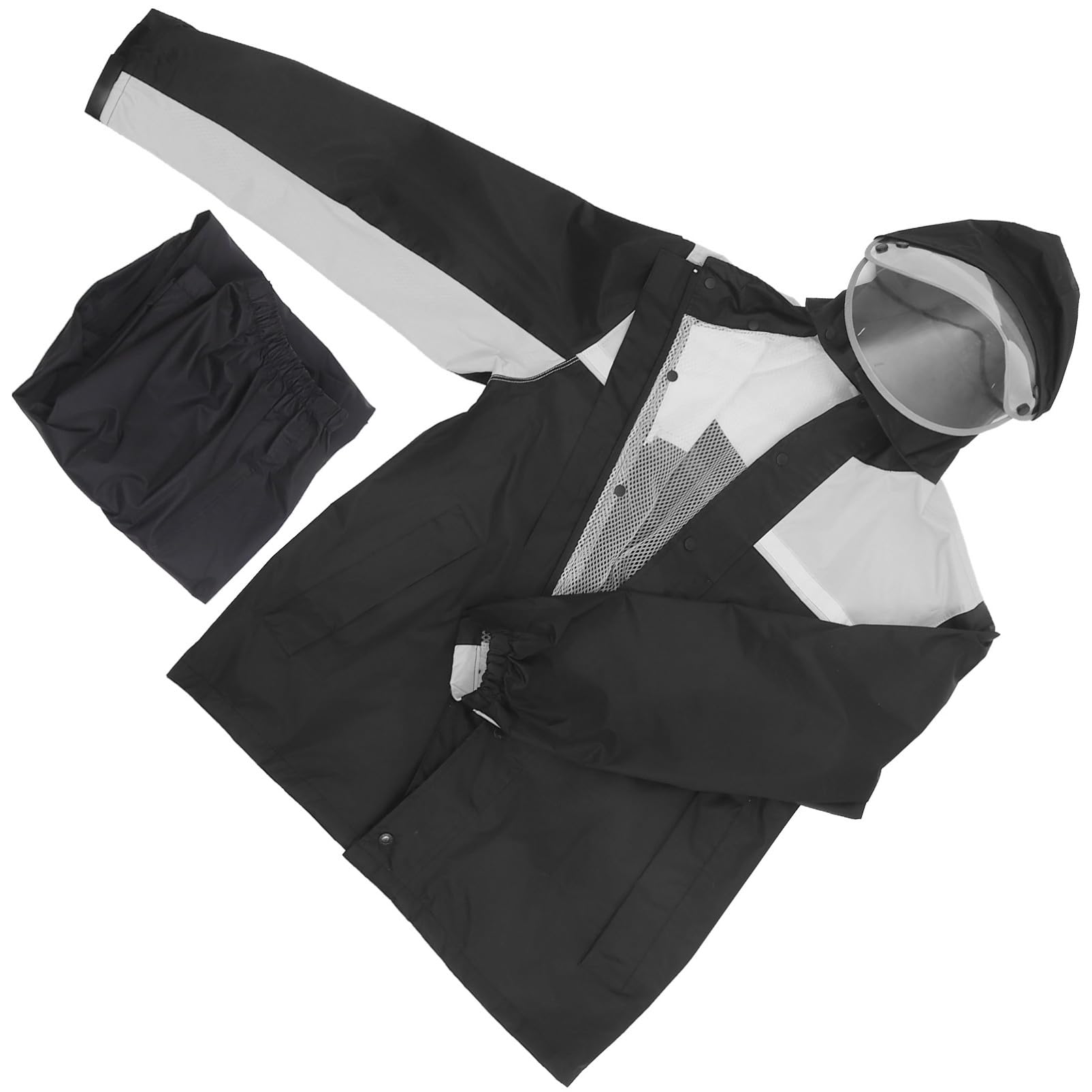 OUNONA Pluie Moto Homme Veste Pantalon Imperméable Équipement Pluie Moto pour Hommes Combinaison