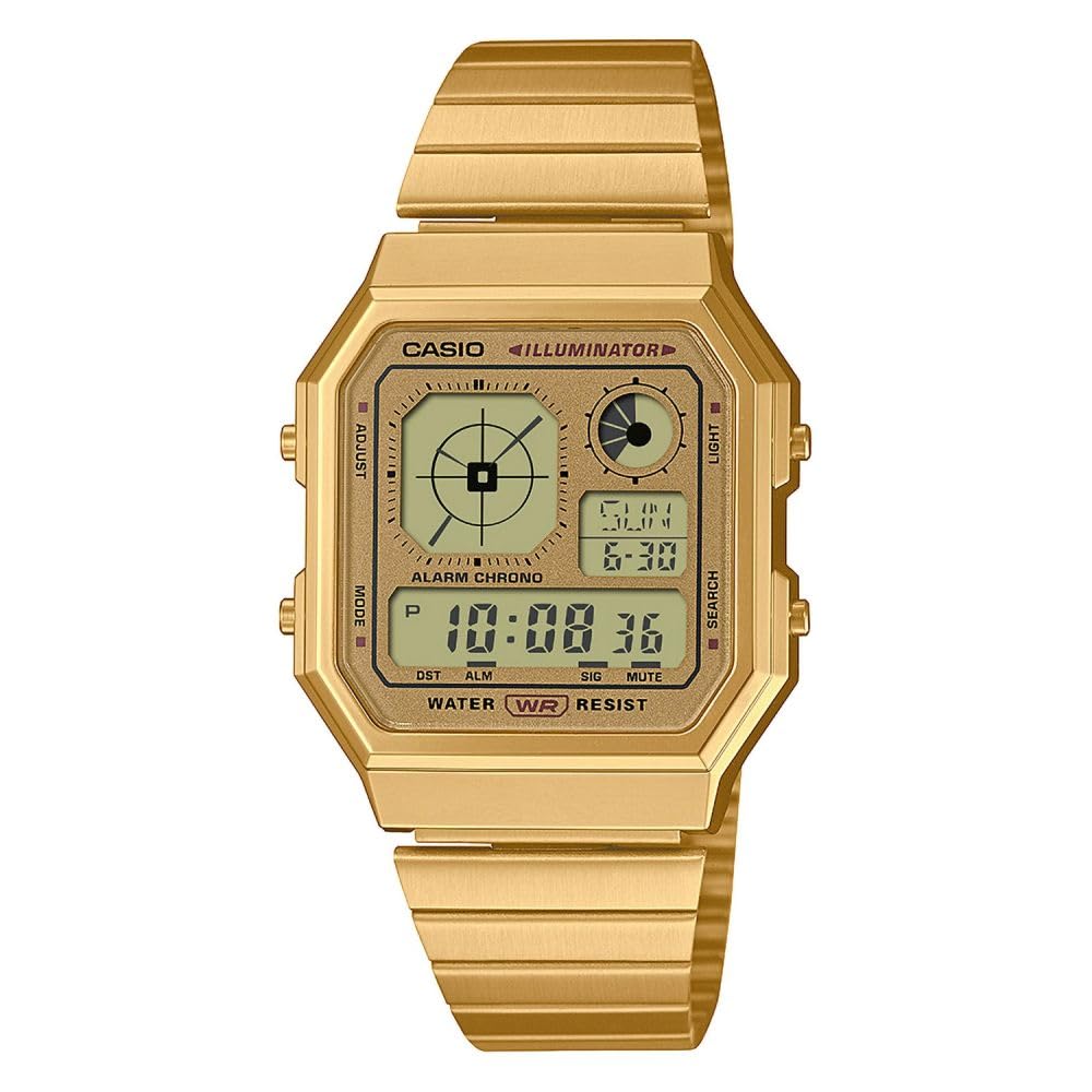 Casio Reloj A130WEG-9AEF, Dorado, Pulsera