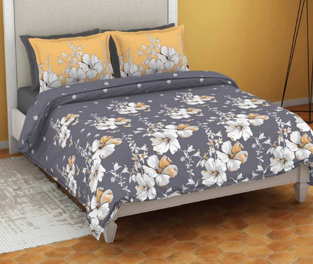 Welspun Estaa 100 Cotton Premium King Size Bedsheets with Attractive