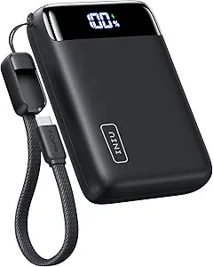 INIU Portable Charger, Smallest 22.5W 20000mAh USB C in & Out Power Bank Fast Charging, PD 3.0+QC 4.0 LED Display Phone Battery Pack Compatible with iPhone 17 16 15 14 Pro Samsung S24 Google iPad etc