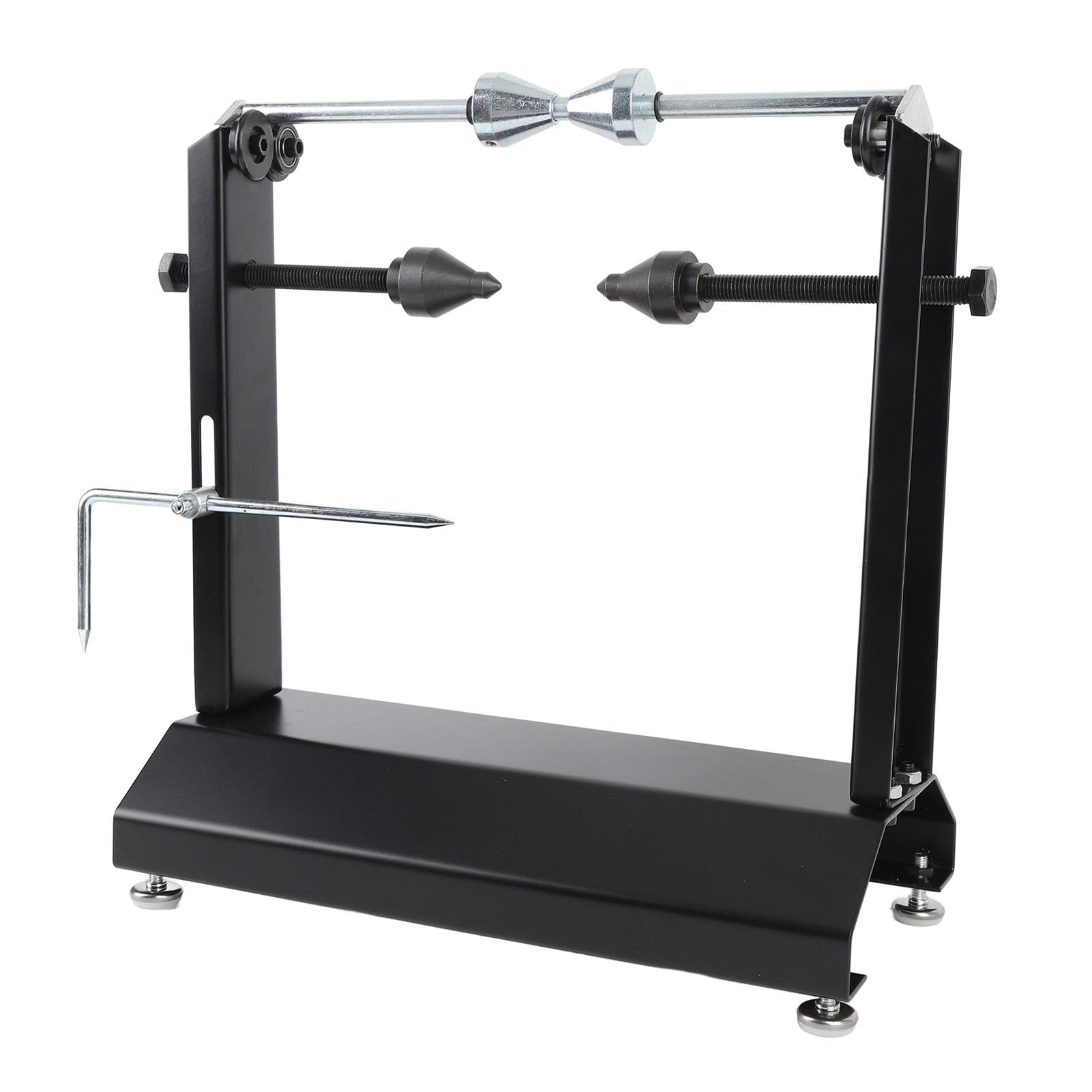 Equilibrador de Ruedas de Motocicleta con Puntero de Entrenamiento Ajustable Equilibrador de Neumáticos de Servicio Pesado Soporte para Bicicleta de Cross Deportiva