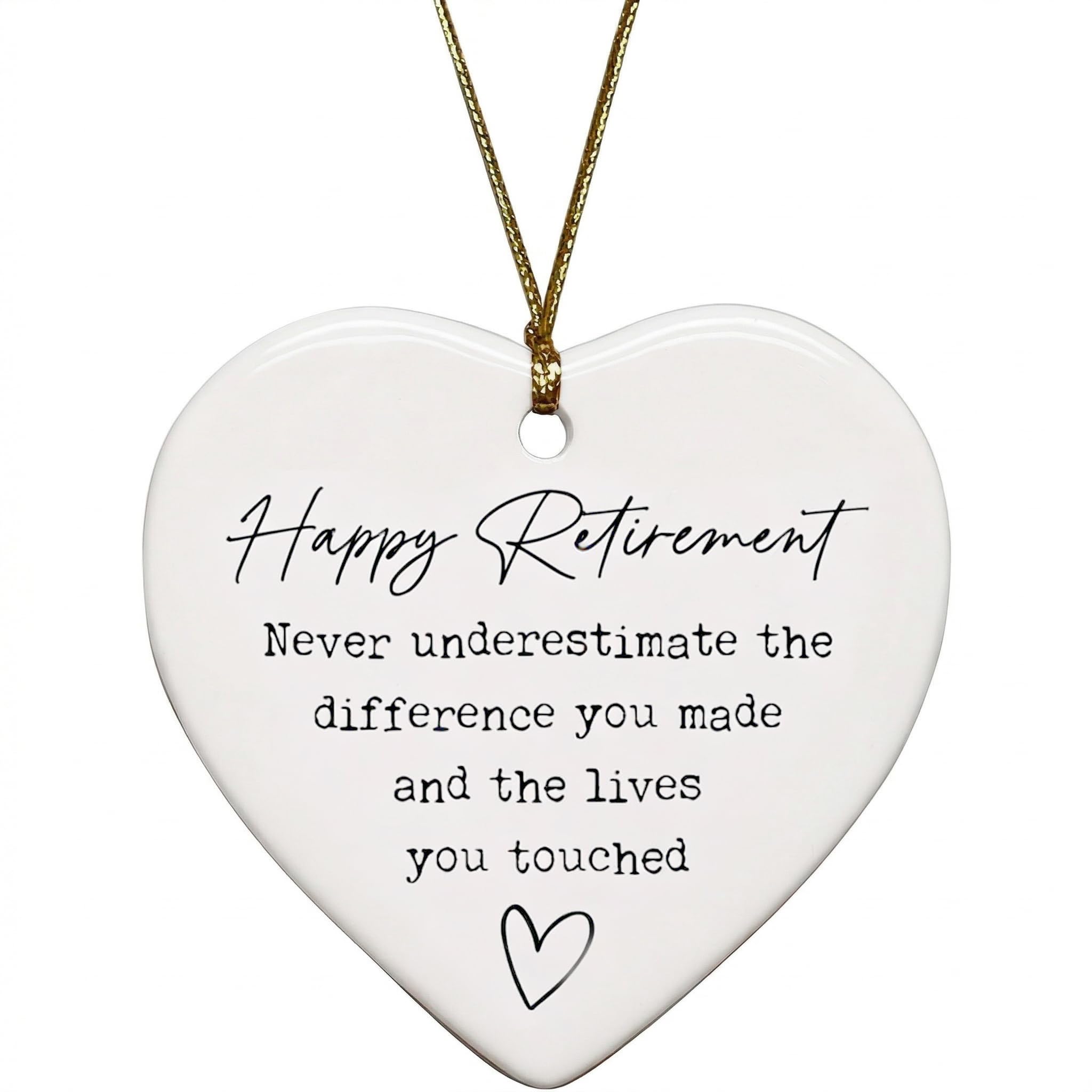 Retirement Gifts for Women,Acrylic Retirement Gifts,"Never Underestimate The Difference You Made and The Lives You Touched," Appreciation Gift for Retired Women Coworker Teacher Friend Mom Boss Nurse