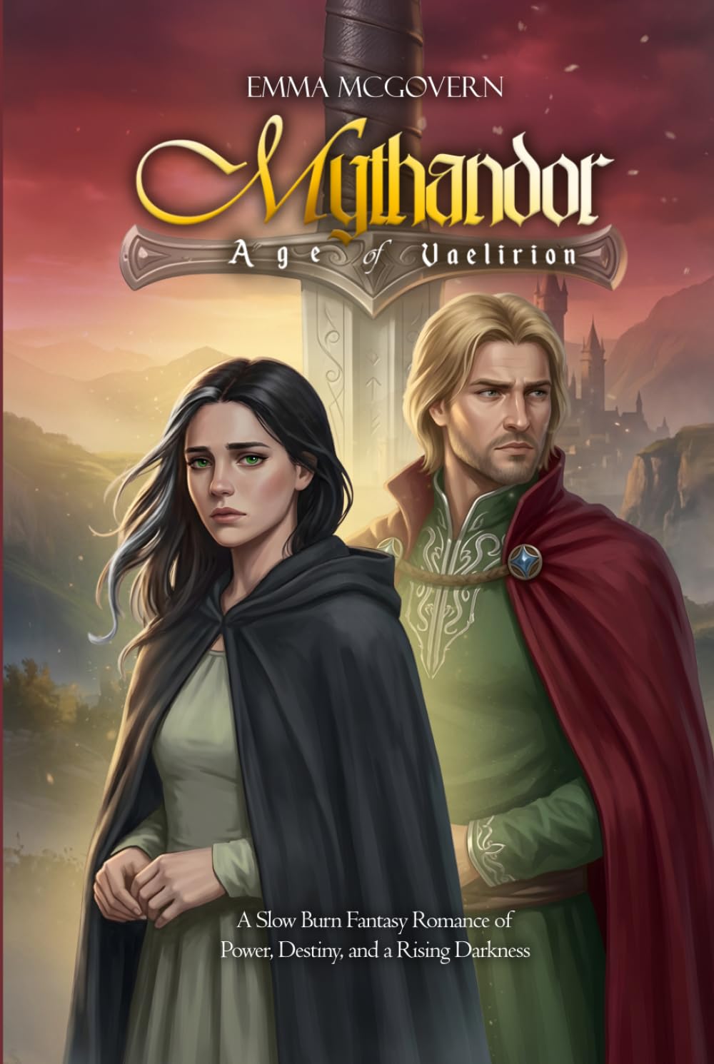 Mythandor Age of Vaelirion: A Slow Burn Epic Fantasy Romance of Power, Destiny, and a Rising Darkness
