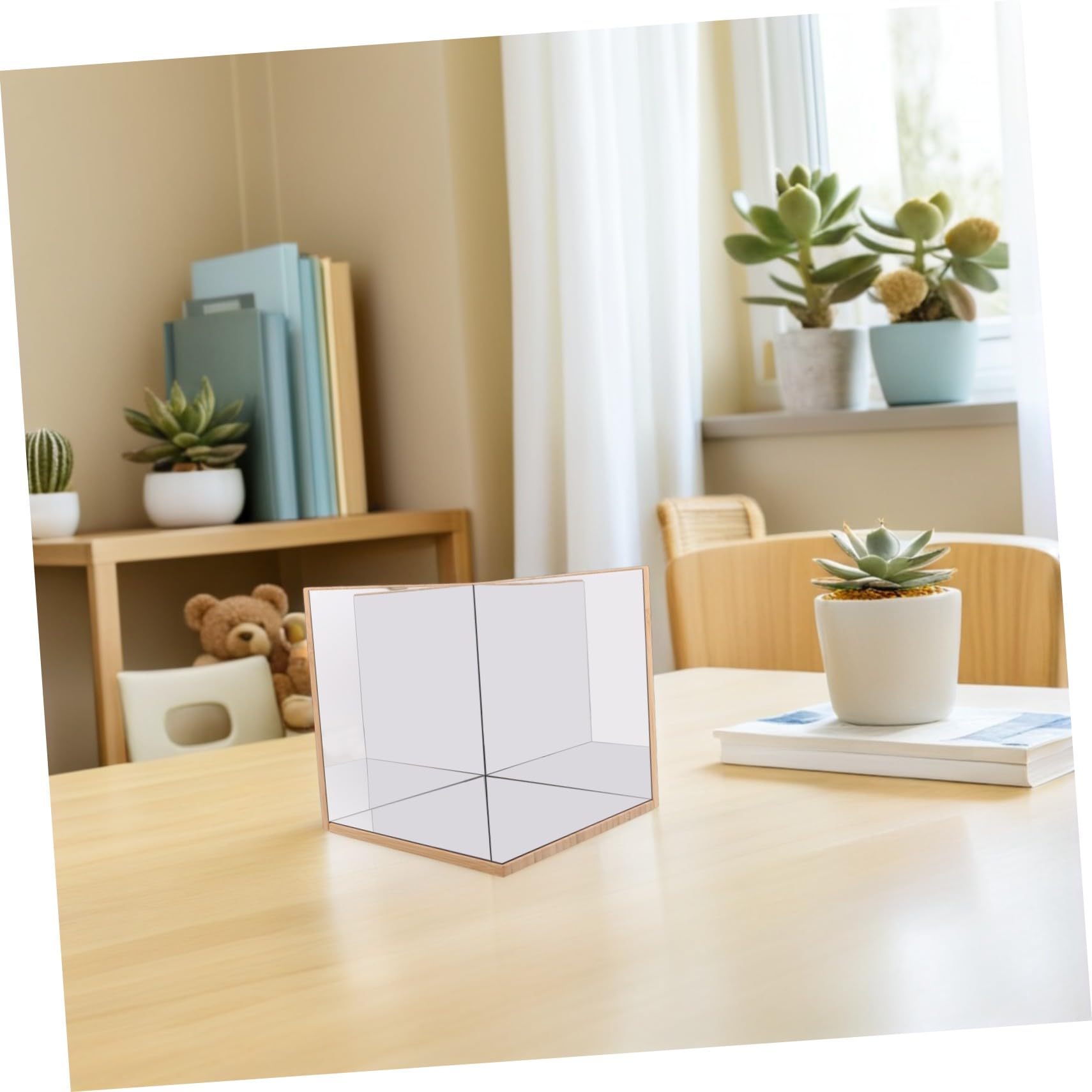 Kinderspiegel Badezimmer und Glas mit Montessori Spiegel für Kinder Sicher und Leicht Unterstützt Räumliches Bewusstsein im Bildungsbereich