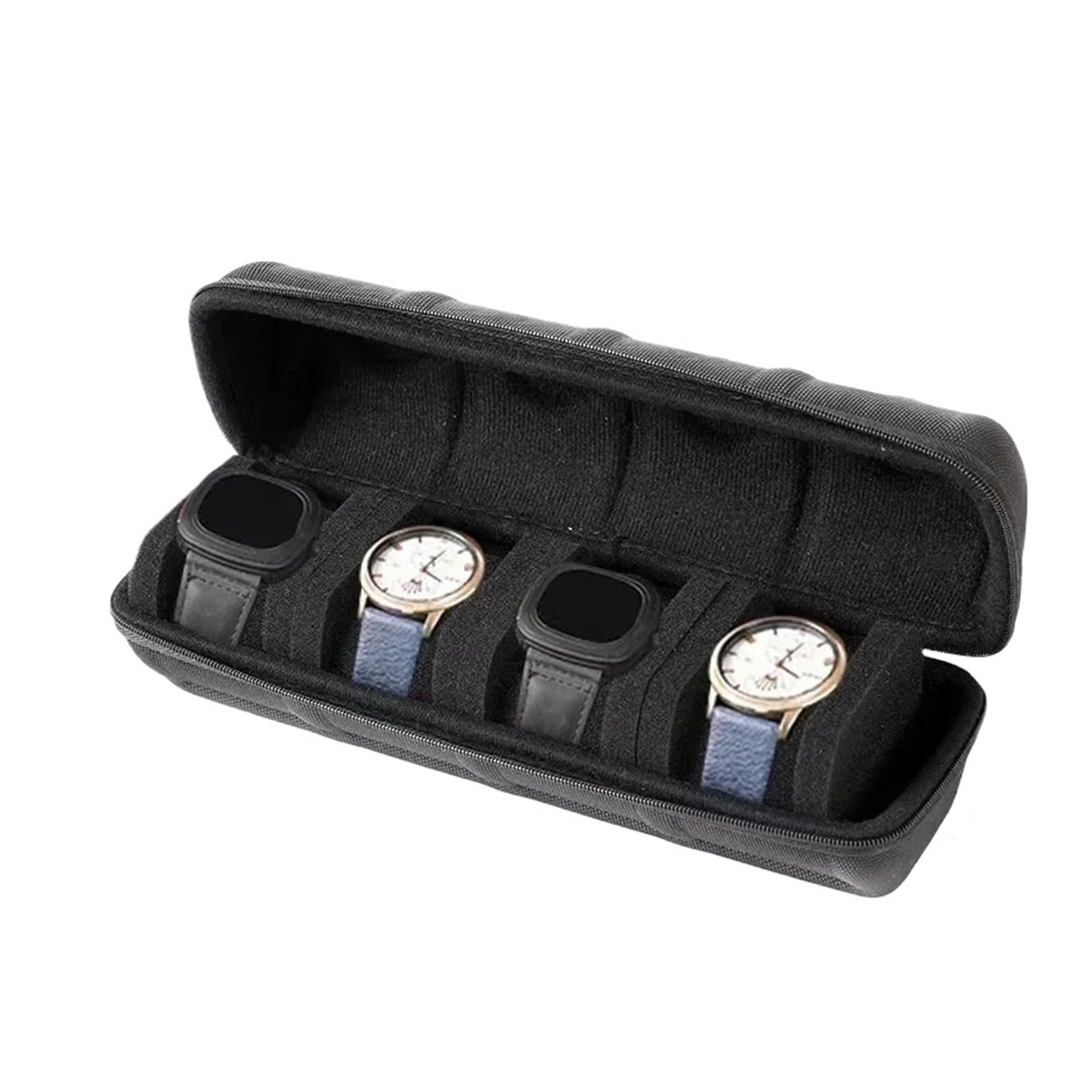 LuoAXINN Watch Case Watch Storage Box Organizer for Men Women Travel Case Portable Display Holder for Wristwatches Smart Watches for Men