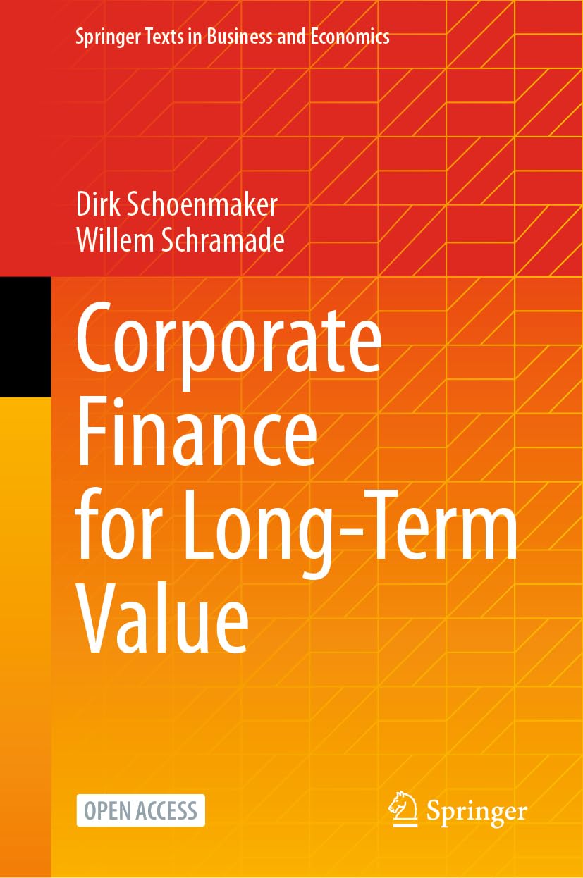 Springer Corporate Finance for Long-Term Value