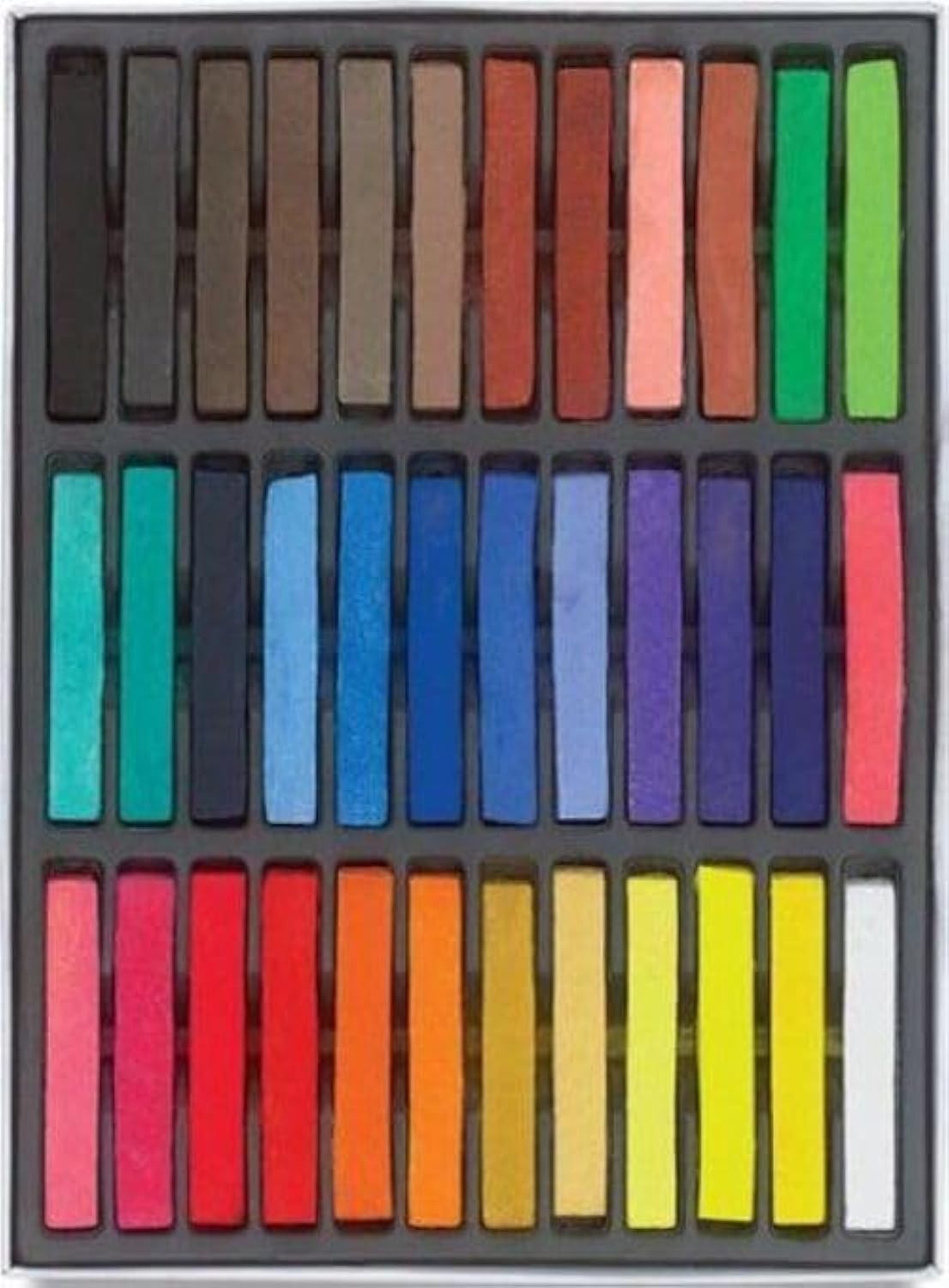 HAIRCHALKIN® 36 nietoksyczny tymczasowy zestaw kosmetyczny do włosów Pastel Chalk