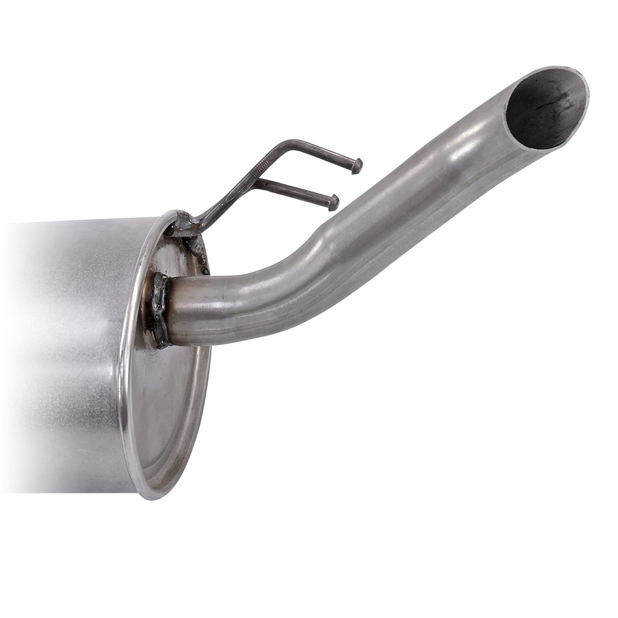 BESTPRICE 1x Silenziatore posteriore Compatibile con FIAT PUNTO (188_), PUNTO (188_)