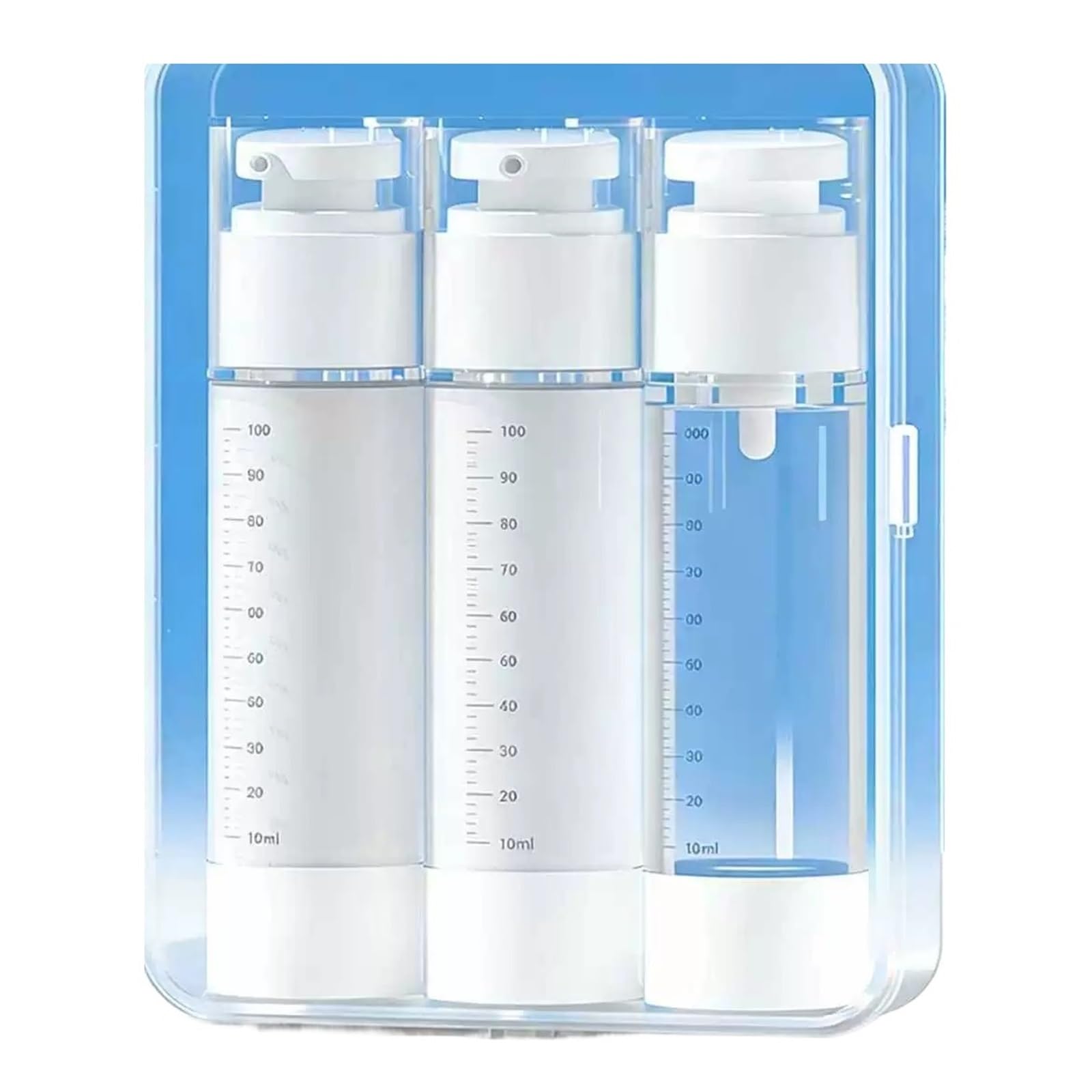 Vacuum Portable Cosmetic Dispenser Bottle Spray Lotion Press-type Travel(8)