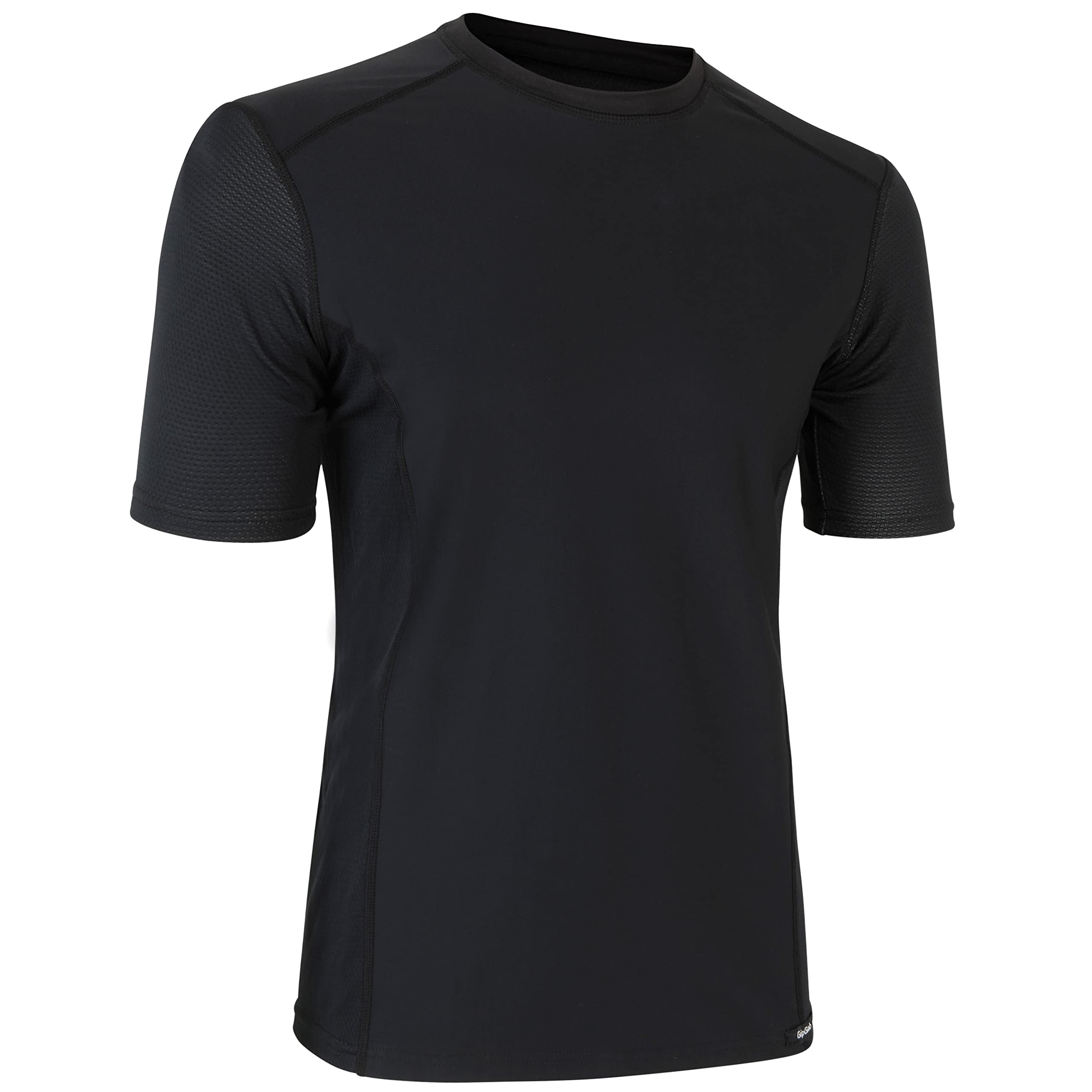 GripGrab WindBreaking Thermal Short Sleeve Cycling Base Layer Anti-Odour Spring Autumn Bicycle Undershirt Arrowind Vest Black