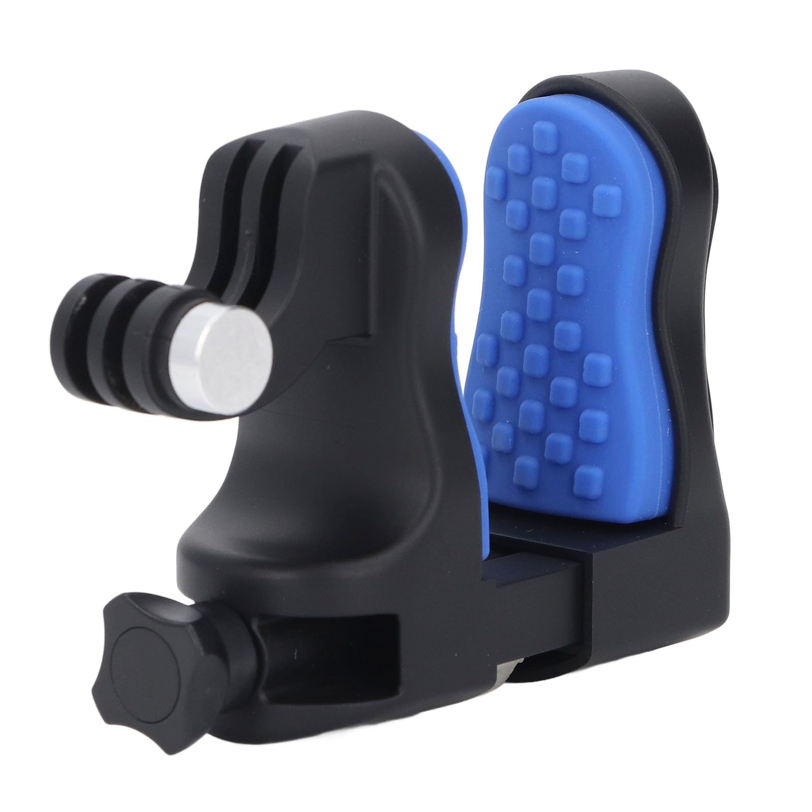 Kit Supporto per Mento per Casco Moto, Morsetto Regolabile in | Protezione in Silicone, Morsetto Regolabile da 18 a 35 Mm, Compatibile con , Session e Yi.