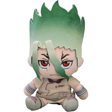 The Dr. Stone: Senku Ishigami Plush - Your Companion in Stone Age Adventures