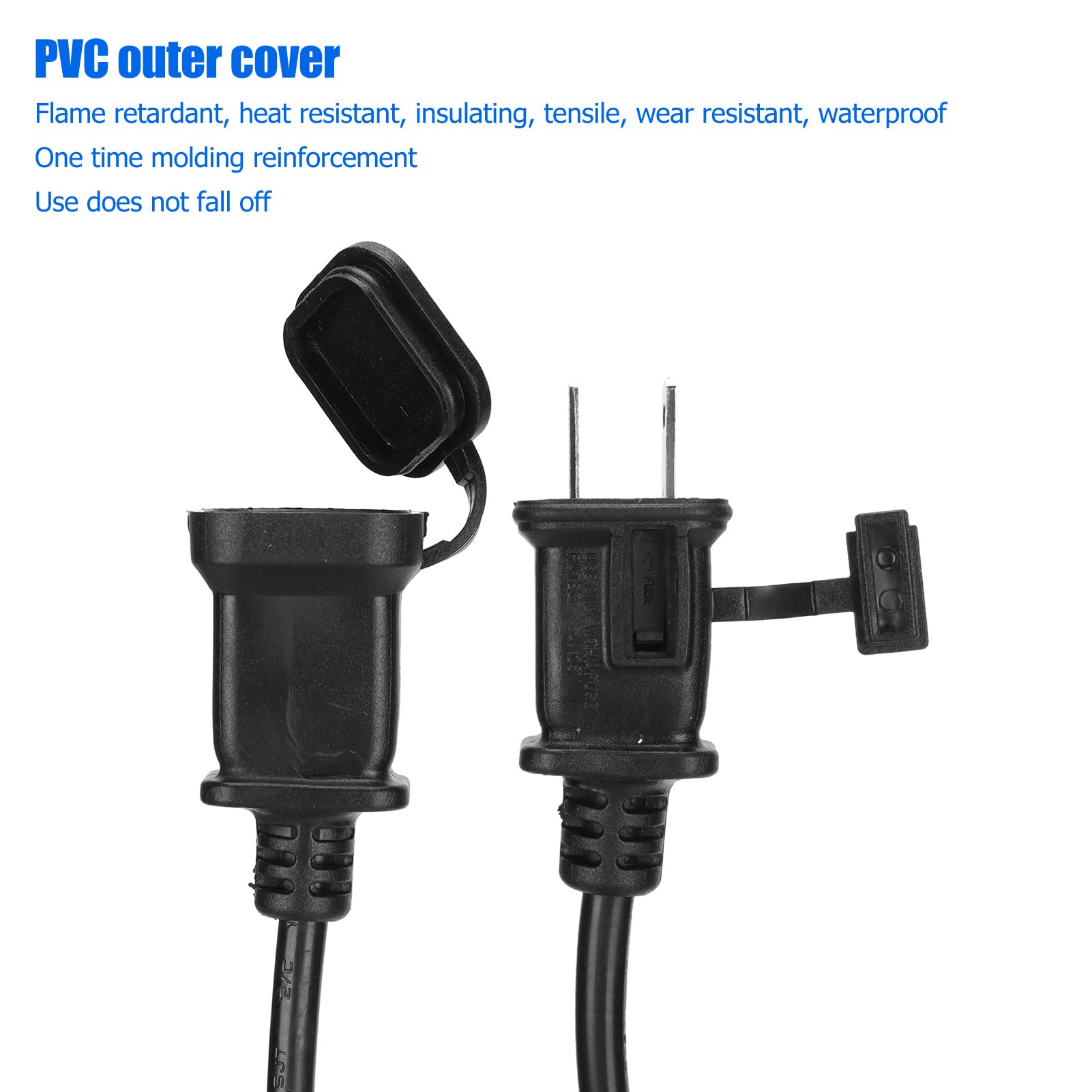 汎用電源ケーブル NEMA 1-15P 約1.5メートル Amazon | NEMA 1 15P - 1 15 電源ケーブル、電源延長ケーブル ホーム