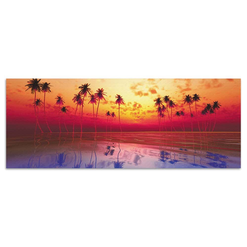Amazon.co.jp: アートデリ ポスター パネル サンセット 30cm × 78.5cm