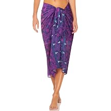 DiULi Beach Wrap Sarong for Women Chiffon Sarong Bikini Cover Up,Beach Skirts,Wrap Skirts,Swimsuit Cover-Ups,Summer Holiday Beach Skirts,Shawls,Scarf Beachwear