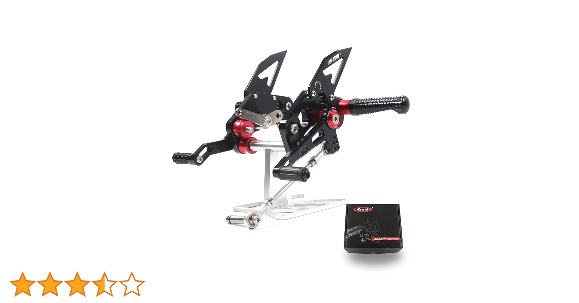 PSA9 AR 50枚セット　② Arashi(Version 2.0) Adjustable Rearsets for Kawasaki Z125