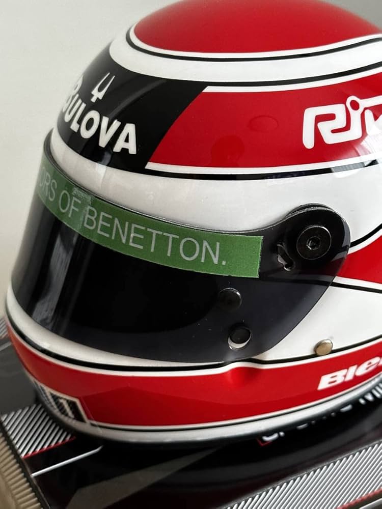 ネルソン・ピケ ベネトン フォード 　ヘルメット(限定033/250個) ネルソン・ピケ ベネトン フォード ヘルメット(限定033/250個
