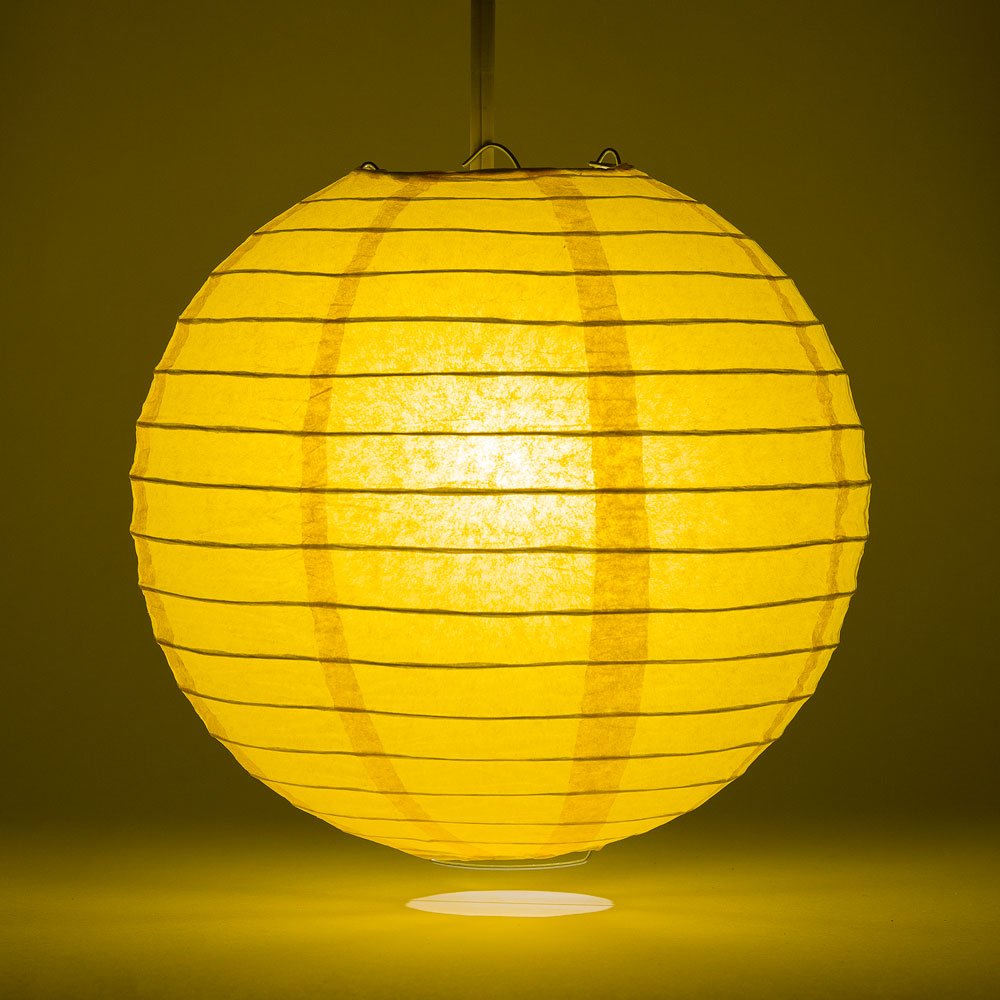 Japanese Style Rectangle Paper Lantern - RED